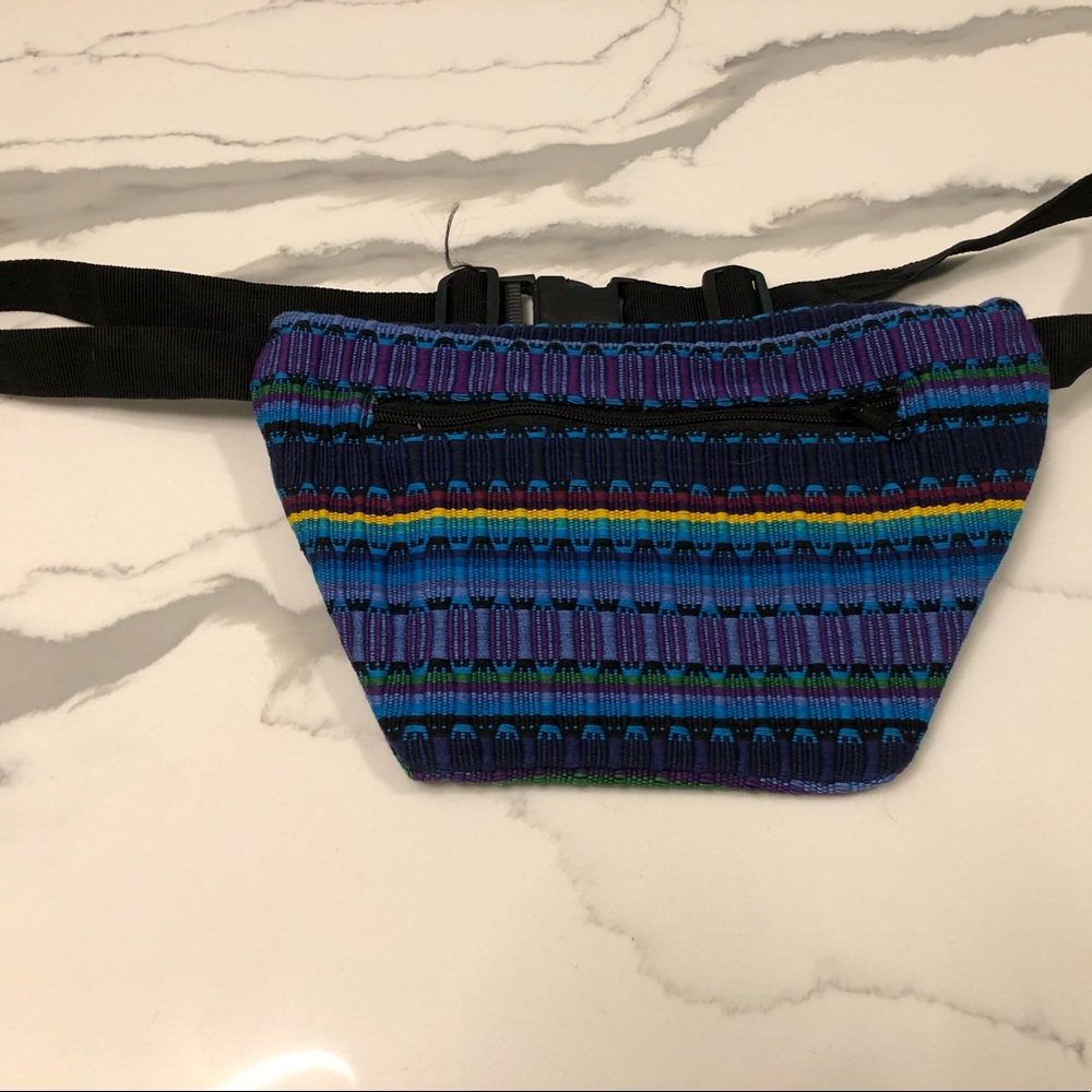 Colorful Striped Shoulder Bag - Picture 3 of 4